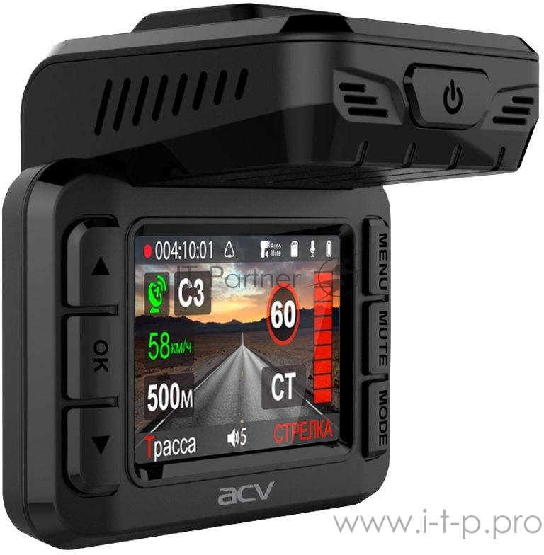 Видеорегистратор с радар-детектором ACV GX-8000 GPS