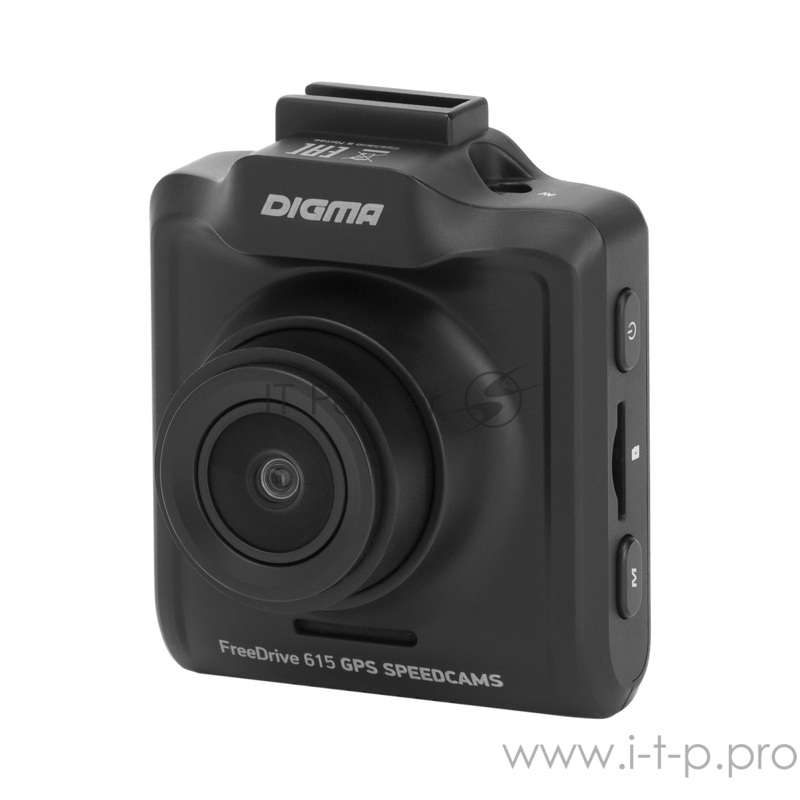 Видеорегистратор Digma FreeDrive 615 GPS Speedcams черный 2Mpix 1080x1920 1080p 150гр. GPS GP5168