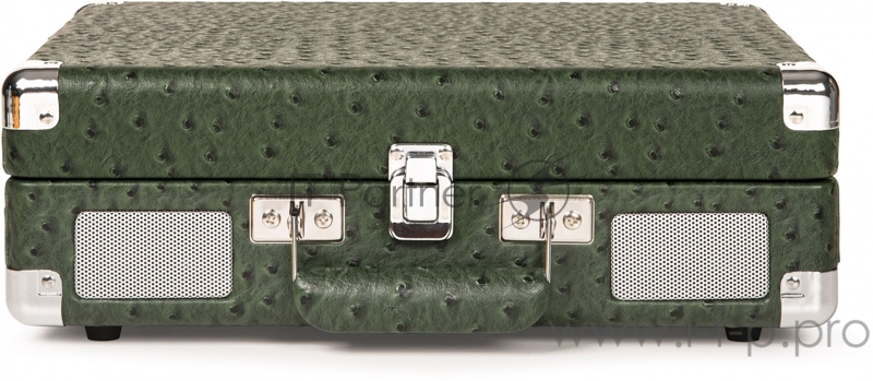 Проигрыватель винила Crosley Cruiser Deluxe частично автоматический зеленый