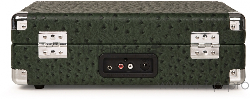 Проигрыватель винила Crosley Cruiser Deluxe частично автоматический зеленый