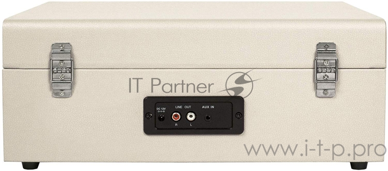 Проигрыватель винила Crosley Voyager частично автоматический бежевый