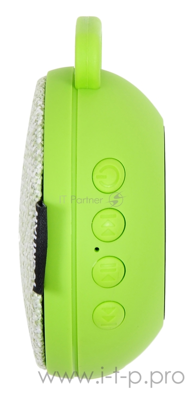 Колонка порт. Hyundai H-PAC130 светло-зеленый 3W 1.0 BT/3.5Jack/USB 10м 300mAh