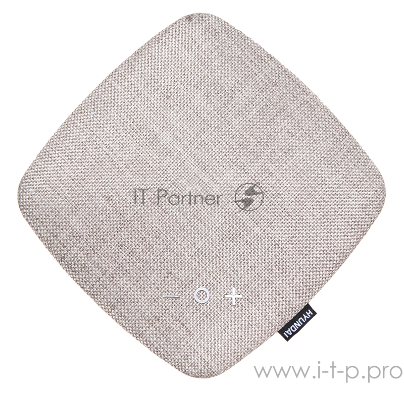 Колонка порт. Hyundai H-PAC170 серый 10W 1.0 BT/3.5Jack/USB 10м 1200mAh