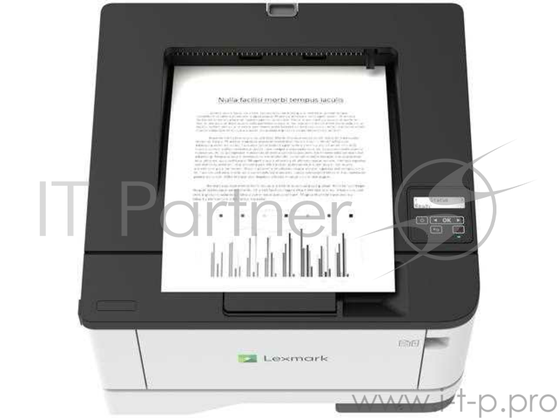 Принтер Lexmark MS431dn Лазерный монохромный A4, 600 x 600dpi, 40стр/мин, сеть, дуплекс, 256MБ