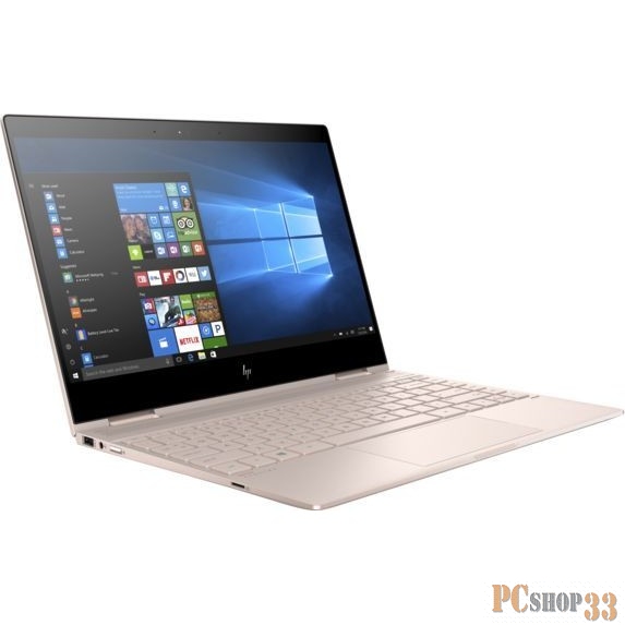 Ноутбук-трансформер HP Spectre x360 13-ae014ur, 13.3, Intel Core i7 8550U 1.8ГГц, 16Гб, 512Гб SSD, Intel HD Graphics 620, Windows 10, 2VZ74EA, розовый