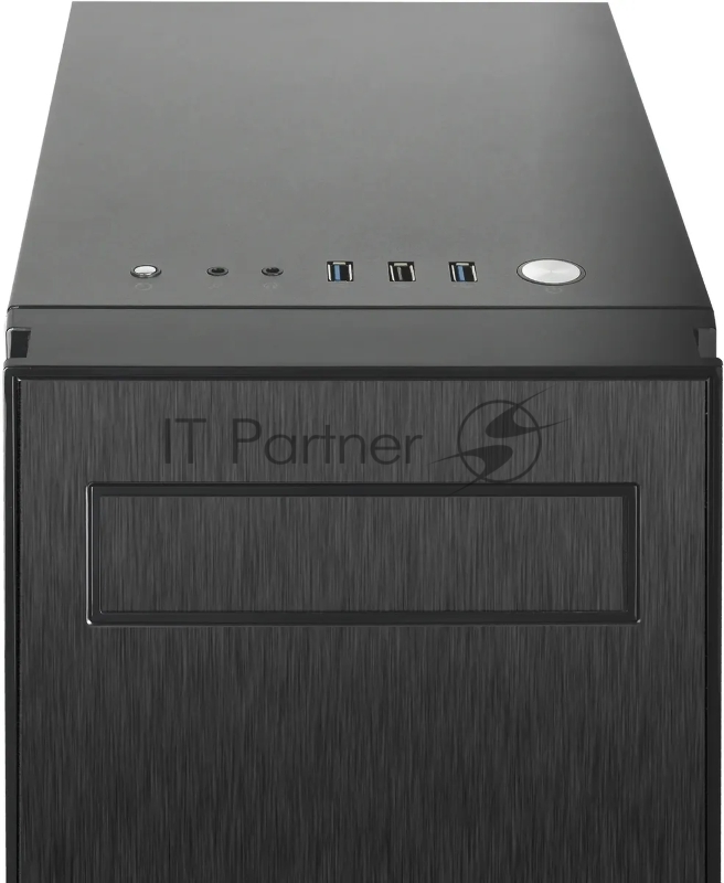 Корпус CHIEFTEC HAWK AL-02B-TG-OP без БП, боковая панель из закаленного стекла, черный, ATX