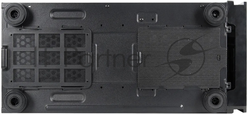 Корпус CHIEFTEC HAWK AL-02B-TG-OP без БП, боковая панель из закаленного стекла, черный, ATX