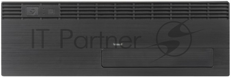 Корпус CHIEFTEC UNI UE-02B-OP без БП, Slimline desktop, SFX, черный, mATX