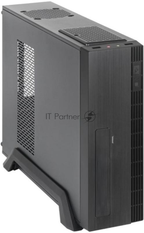 Корпус CHIEFTEC UNI UE-02B-OP без БП, Slimline desktop, SFX, черный, mATX