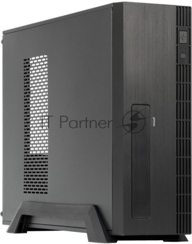 Корпус CHIEFTEC UNI UE-02B-OP без БП, Slimline desktop, SFX, черный, mATX