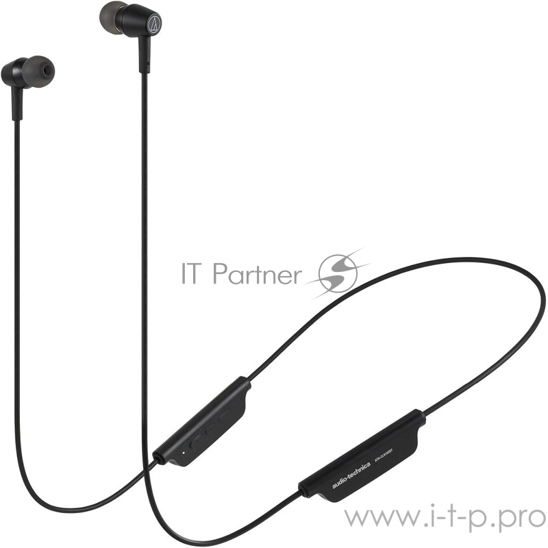 Гарнитура накладные Audio-Technica ATH-CLR100BT черный беспроводные bluetooth в ушной раковине (80000885)
