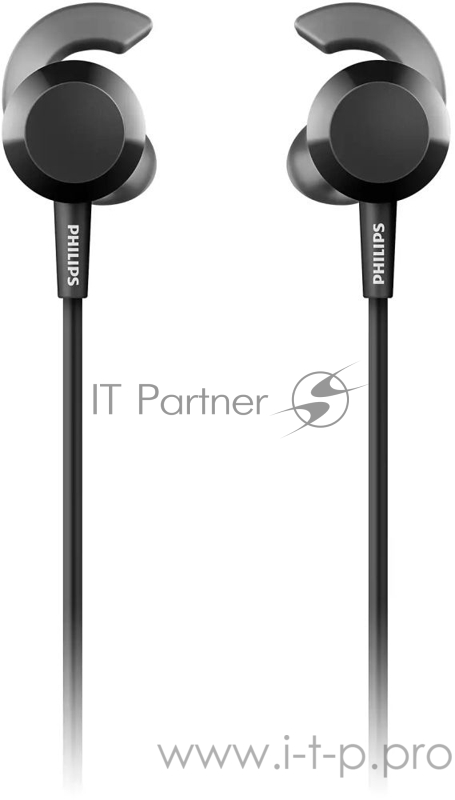 Гарнитура вкладыши Philips TAE4205BK/00 черный беспроводные bluetooth в ушной раковине