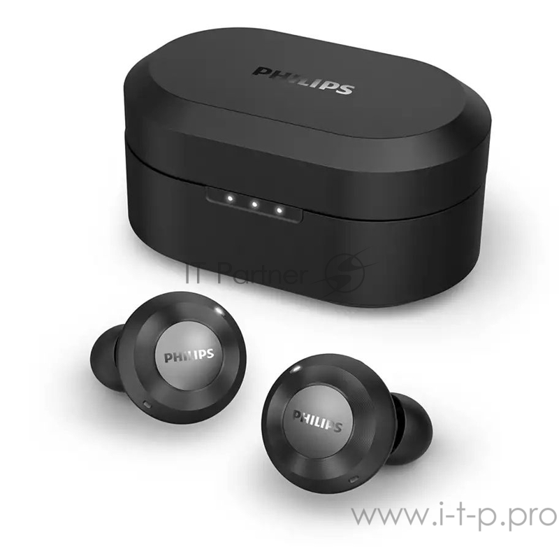 Гарнитура вкладыши Philips TAT8505BK/00 черный беспроводные bluetooth в ушной раковине