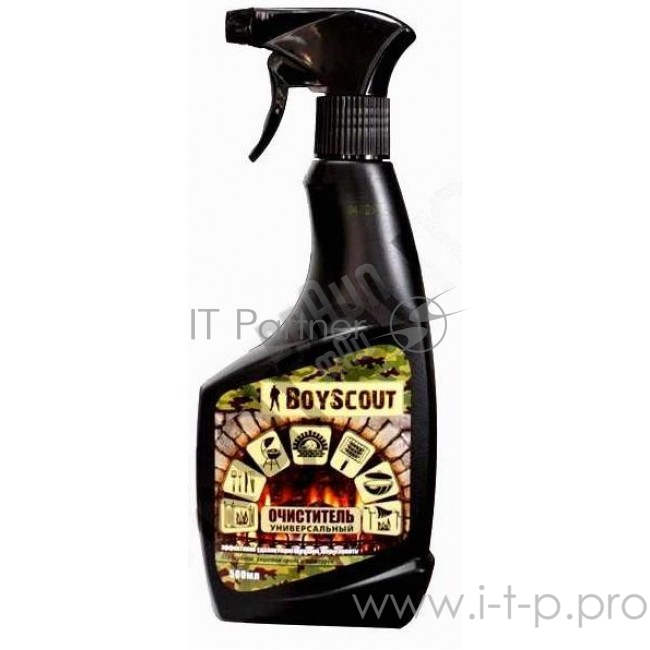 Средство BOYSCOUT для чистки барбекю, решеток-гриль, мангалов 0.5л