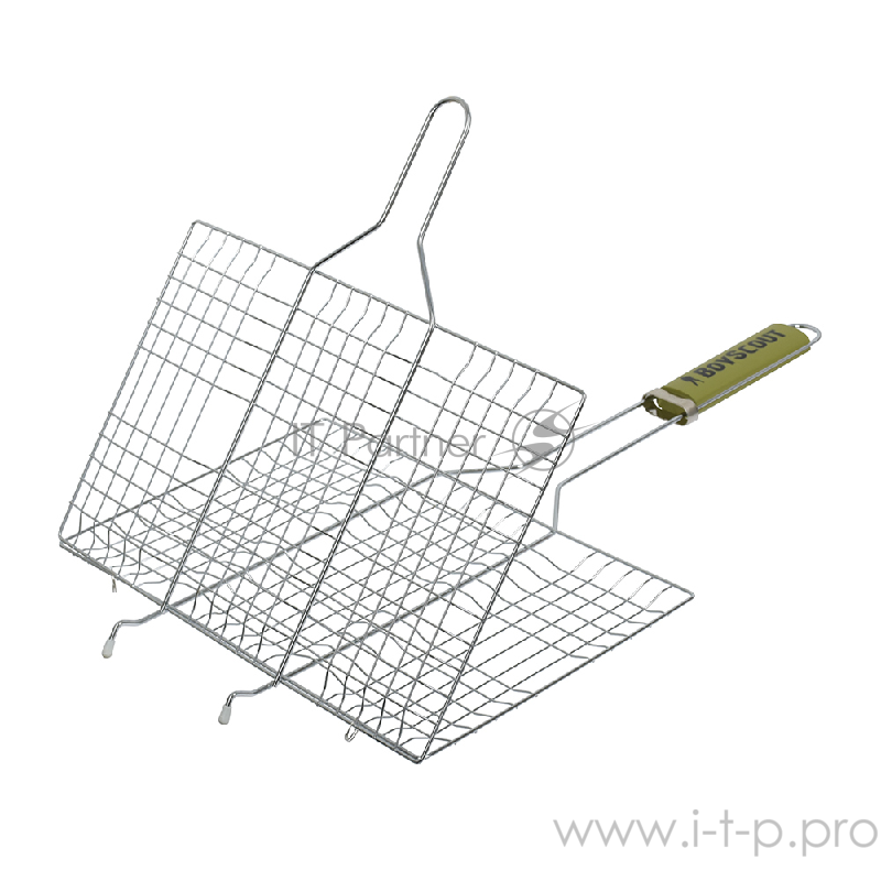 Решетка-гриль BOYSCOUT 330х215мм для 6 порций блюд