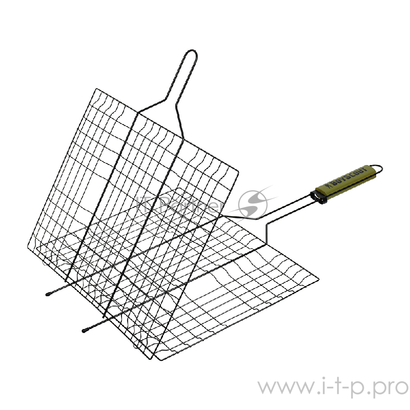 Решетка-гриль BOYSCOUT 400х300мм для 6 порций блюд, большая