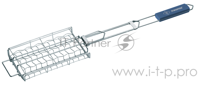 Решётка-гриль FORESTER детская для сосисок, сэндвичей, хлеба 21х13