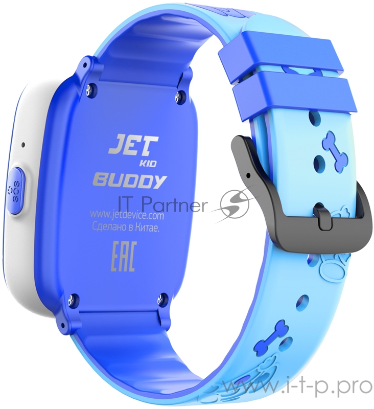 Смарт-часы Jet Kid Buddy 1.44 TFT голубой (BUDDY BLUE)