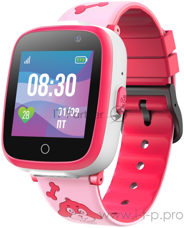 Смарт-часы Jet Kid Buddy 1.44 TFT розовый (BUDDY PINK)