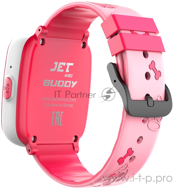 Смарт-часы Jet Kid Buddy 1.44 TFT розовый (BUDDY PINK)