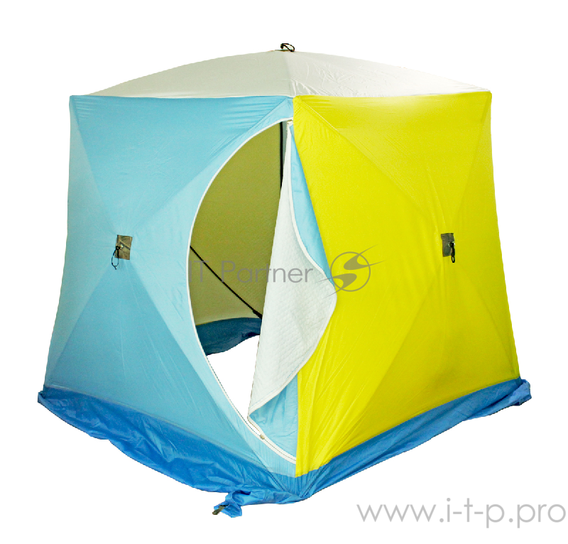 Палатка рыбака КУБ-1 трехслойная (Стэк)