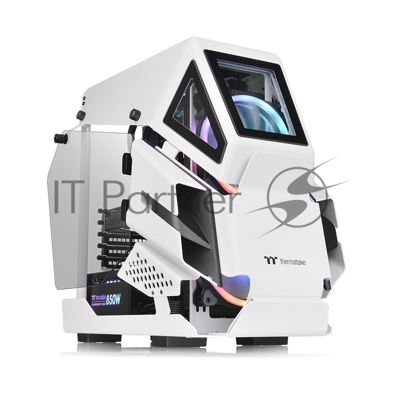 Корпус без блока питания AH T200 Snow/White/Win/SPCC/5mm Tempered Glass*2