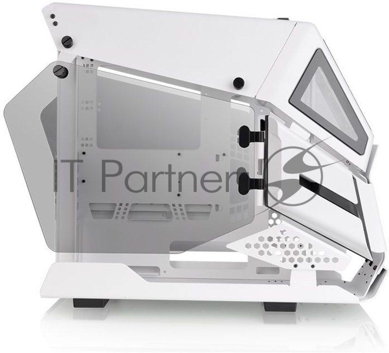 Корпус без блока питания AH T200 Snow/White/Win/SPCC/5mm Tempered Glass*2