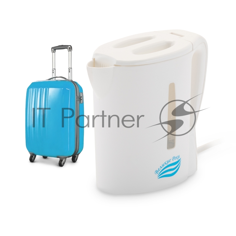 Чайник электрический Великие Реки Мая-1 белый