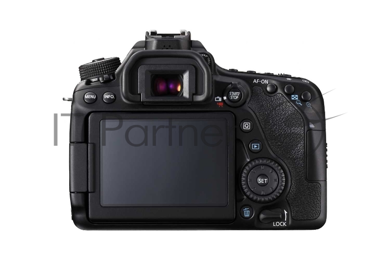 Фотоаппарат Canon EOS 80D Body (24.2Мп, ЖК 3.0, SDXC), черный