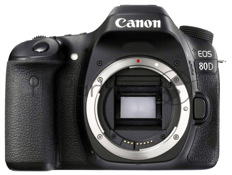 Фотоаппарат Canon EOS 80D Body (24.2Мп, ЖК 3.0, SDXC), черный