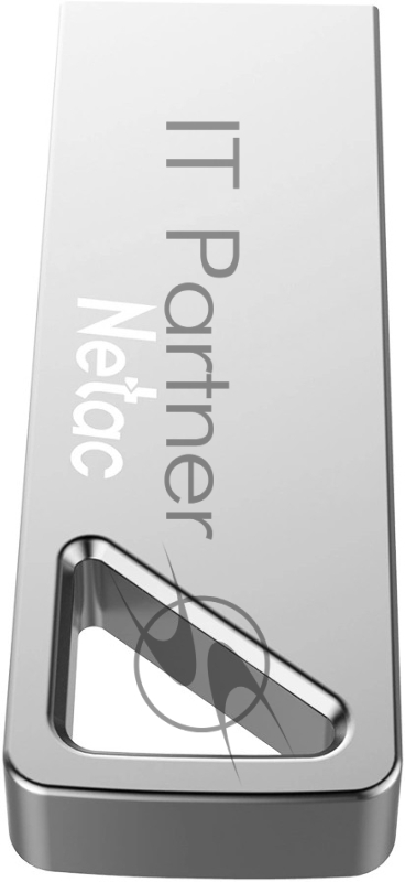 Флеш Диск Netac U326 8Gb <NT03U326N-008G-20PN>, USB2.0, металлическая плоская