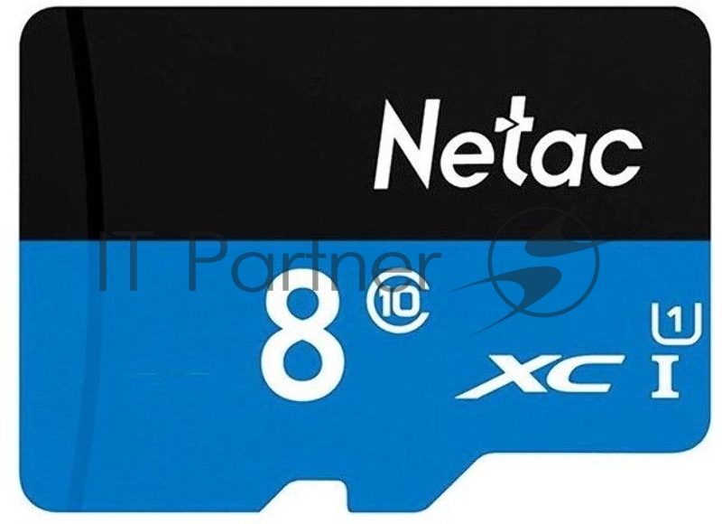 Флеш карта microSDHC 8GB Netac P500 <NT02P500STN-008G-S> (без SD адаптера) 80MB/s