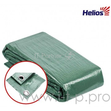 Тент универсальный 6*8 90гр. GREEN (HS-GR-6*8-90g) Helios