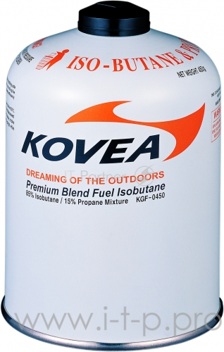 Баллон газовый Kovea 450 (изобутан/пропан 70/30)