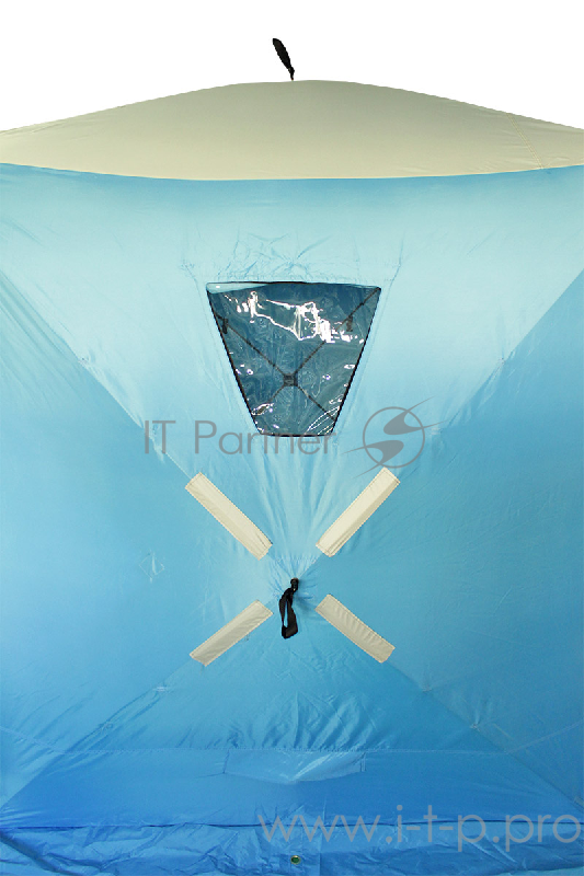 Палатка зимняя WOODLAND ICE FISH 4, 180х180х210 см (синий)NEW