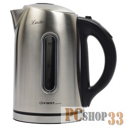 Чайник Чайник FIRST FA-5411-0 Black, стальной, 1.7 л, рег.на ручке 60/70/80/90 °C Black
