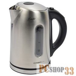 Чайник Чайник FIRST FA-5411-0 Black, стальной, 1.7 л, рег.на ручке 60/70/80/90 °C Black