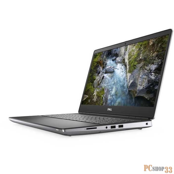 Ноутбук Dell Precision 7550 Core i9 10885H/16Gb/SSD1Tb/NVIDIA Quadro RTX 3000 6Gb/15.6/WVA/UHD (3840x2160)/Windows 10 Professional 64/grey/WiFi/BT/Cam