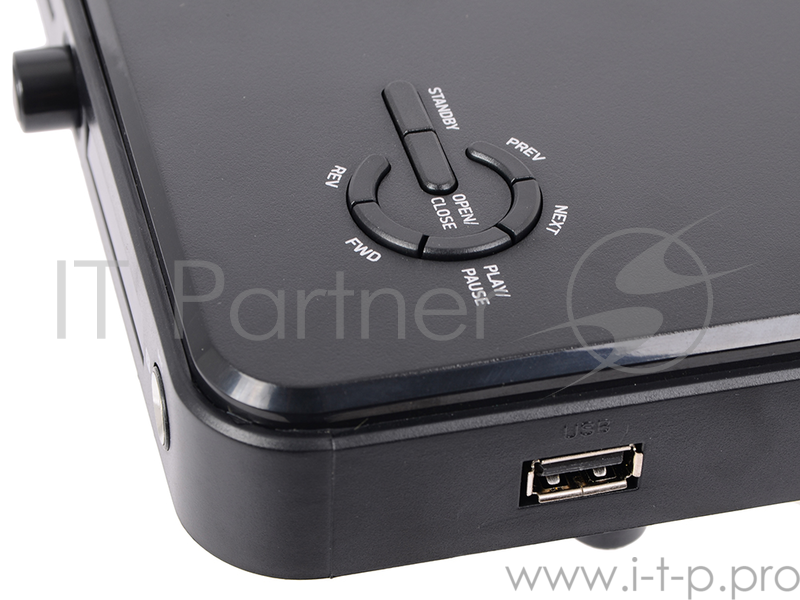 DVD-проигрыватель BBK DVP033S Mpeg-4 DVD-плеер серии in Ergo черный / темный-серый