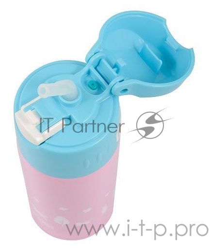 Термос Thermos FHL-401F LP 0.4л. розовый/голубой с чехлом (320148)