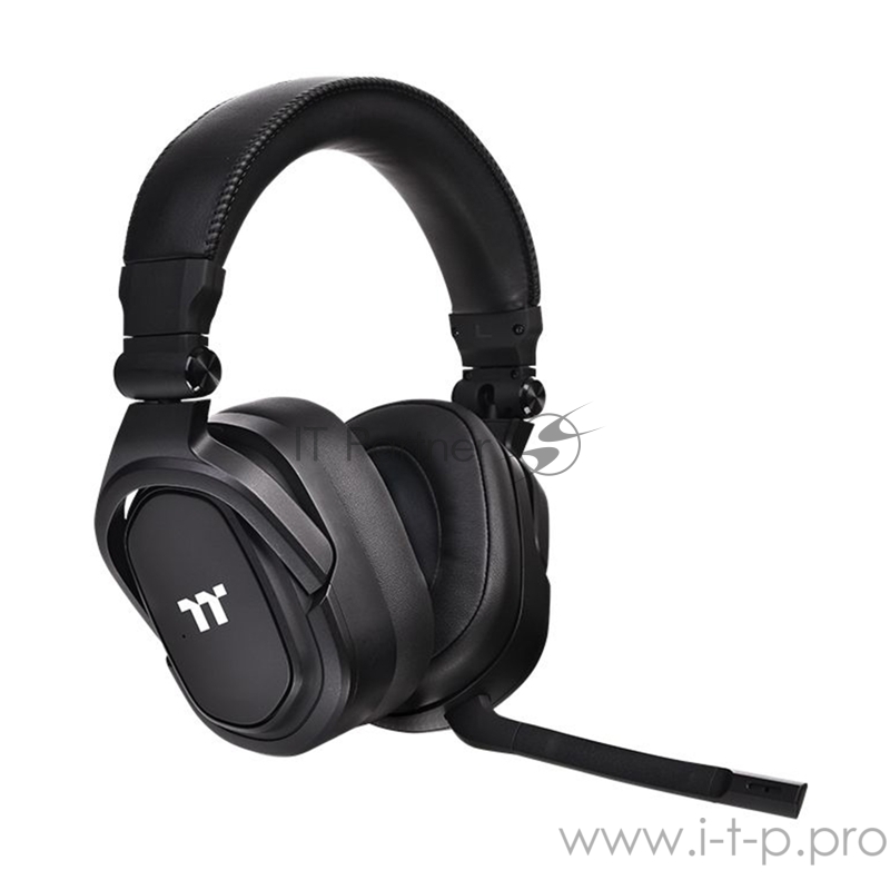 Наушники с микрофоном Thermaltake Argent H5 Stereo черный накладные оголовье (GHT-THF-ANECBK-30)