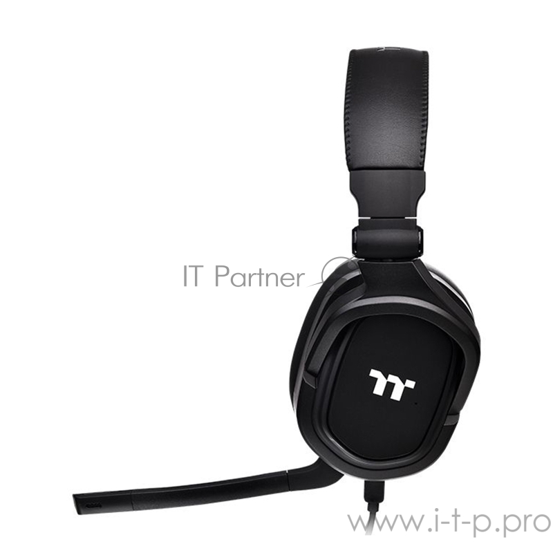 Наушники с микрофоном Thermaltake Argent H5 Stereo черный накладные оголовье (GHT-THF-ANECBK-30)