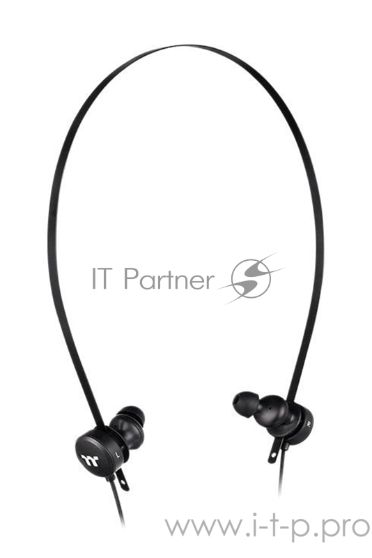 Наушники с микрофоном Thermaltake Isurus Pro V2 черный вкладыши оголовье (GHT-IST-ANIBBK-34)