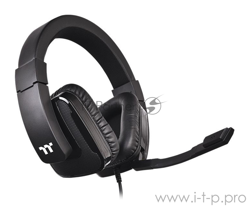 Наушники с микрофоном Thermaltake Shock XT 7.1 черный накладные оголовье (GHT-SHX-DIECBK-36)