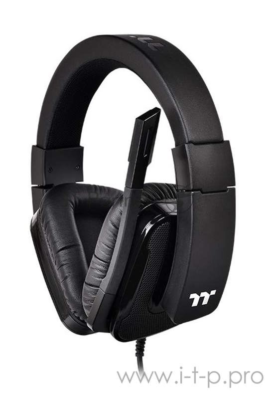 Наушники с микрофоном Thermaltake Shock XT 7.1 черный накладные оголовье (GHT-SHX-DIECBK-36)