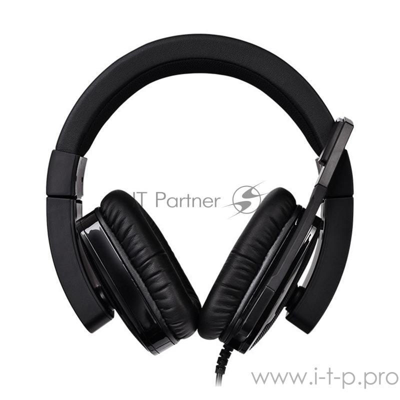 Наушники с микрофоном Thermaltake Shock XT 7.1 черный накладные оголовье (GHT-SHX-DIECBK-36)