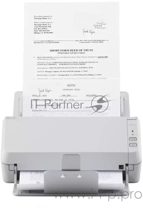 Сканер Fujitsu SP-1125N (PA03811-B011) A4 белый