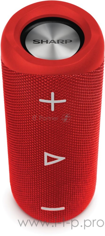 Колонка порт. Sharp GXBT280RD красный 20W 1.0 BT/3.5Jack 2800mAh