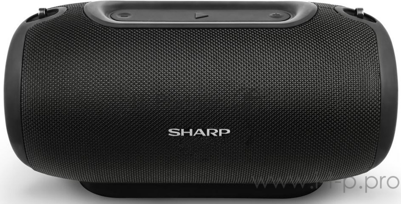 Колонка порт. Sharp GXBT480BK черный 40W 1.0 BT/3.5Jack