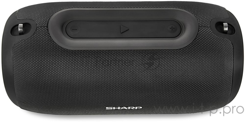 Колонка порт. Sharp GXBT480BK черный 40W 1.0 BT/3.5Jack
